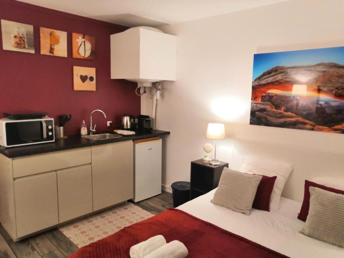 Escale Dieppe Gambetta - Appart Et Studios 2-6 Personnes Vue Ville Et Mer Dış mekan fotoğraf