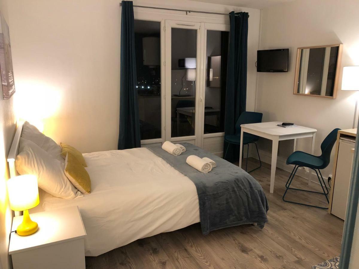 Escale Dieppe Gambetta - Appart Et Studios 2-6 Personnes Vue Ville Et Mer Dış mekan fotoğraf