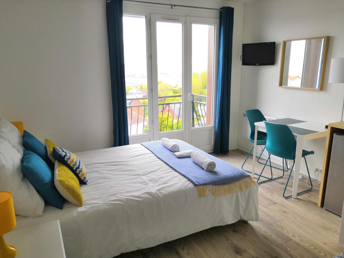 Escale Dieppe Gambetta - Appart Et Studios 2-6 Personnes Vue Ville Et Mer Dış mekan fotoğraf