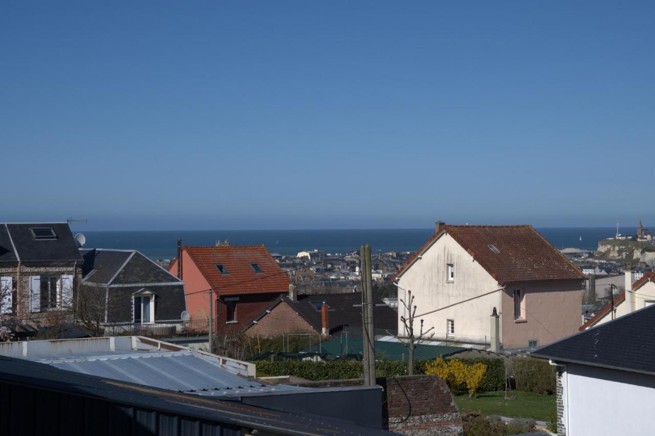 Escale Dieppe Gambetta - Appart Et Studios 2-6 Personnes Vue Ville Et Mer Dış mekan fotoğraf